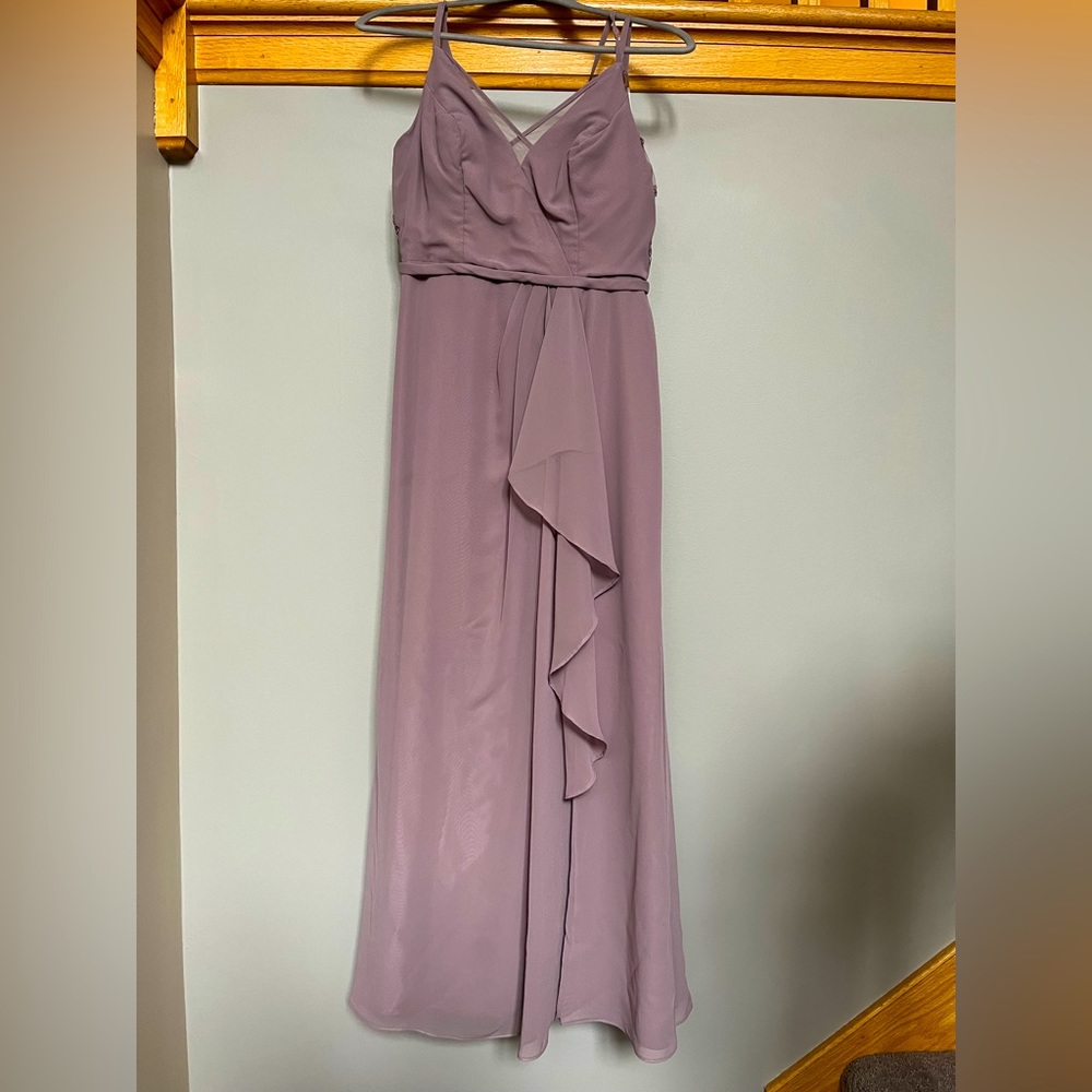 Azazie Ellia Bridesmaid Dress in Dusk